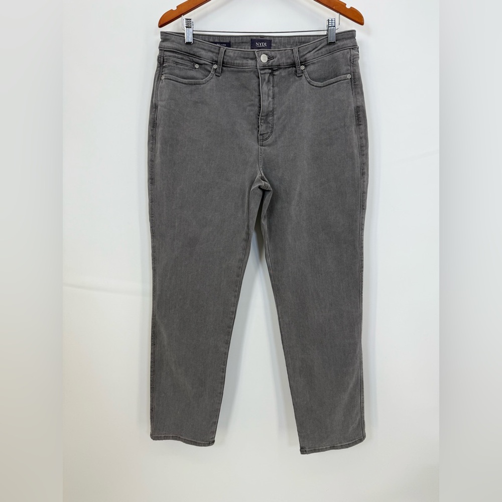 NYDJ Stella Ankle Tapered Lift Tuck Jeans Size 12